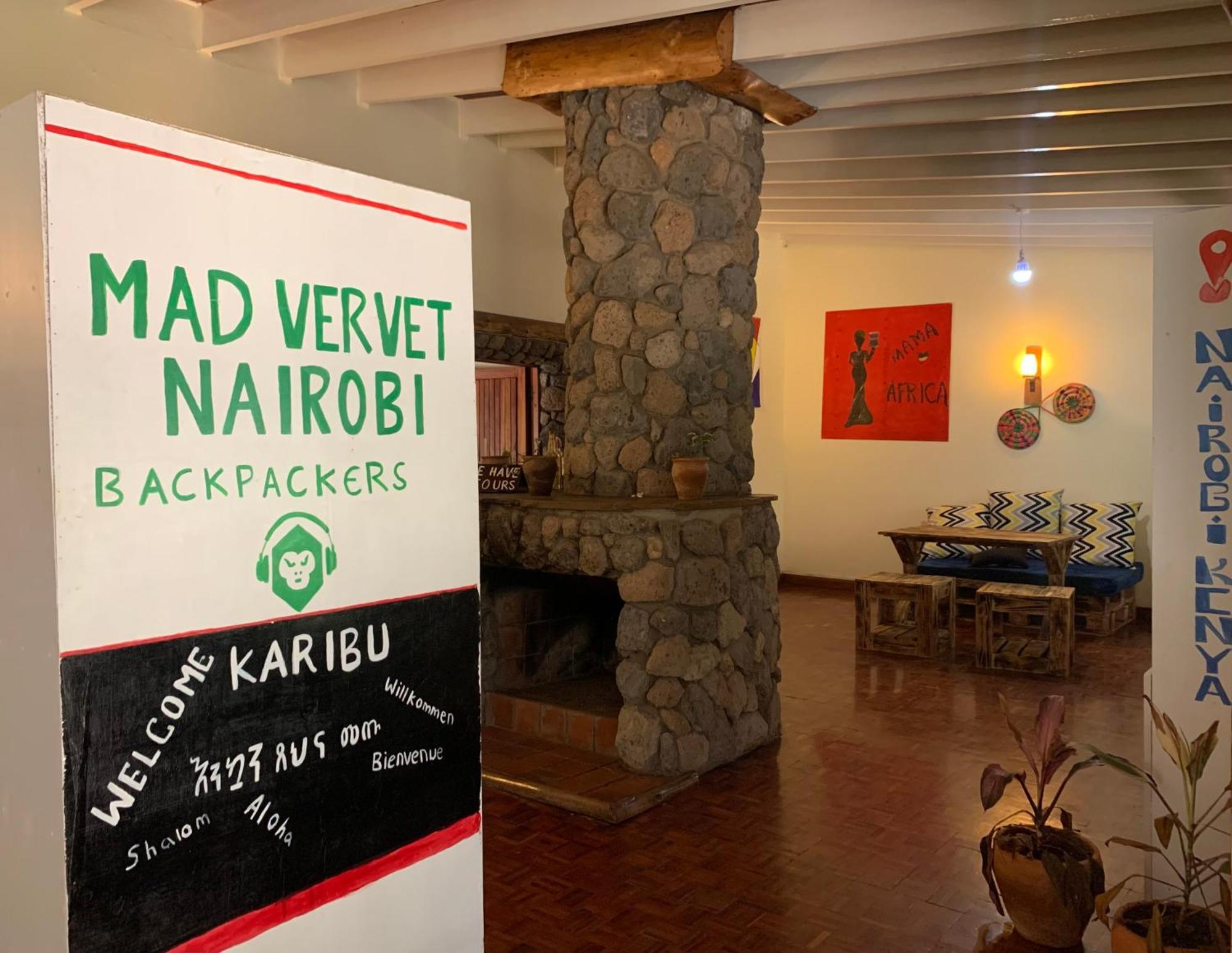 Mad Vervet Nairobi Backpackers Hostel Ngoại thất bức ảnh